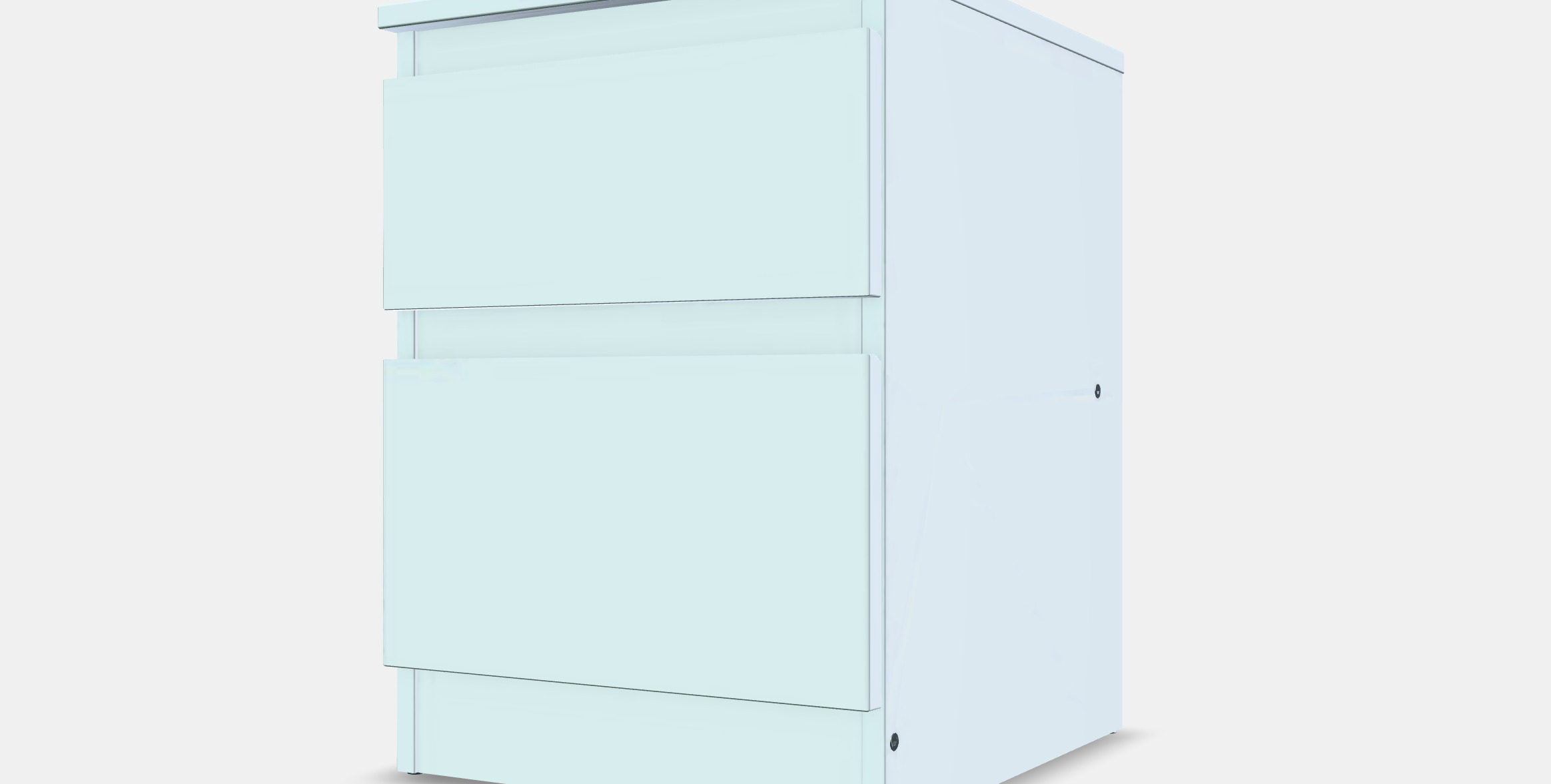 KULLEN Chest of 2 drawers 3D model_13