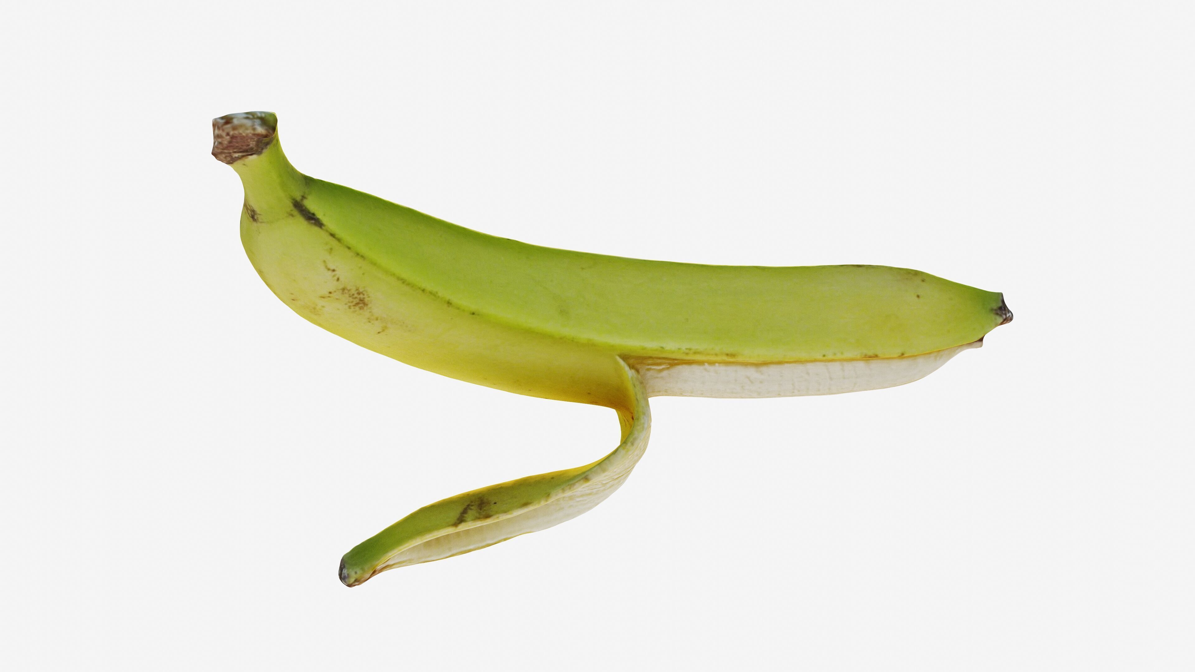Scanned banana peel Low-poly 3D model_8
