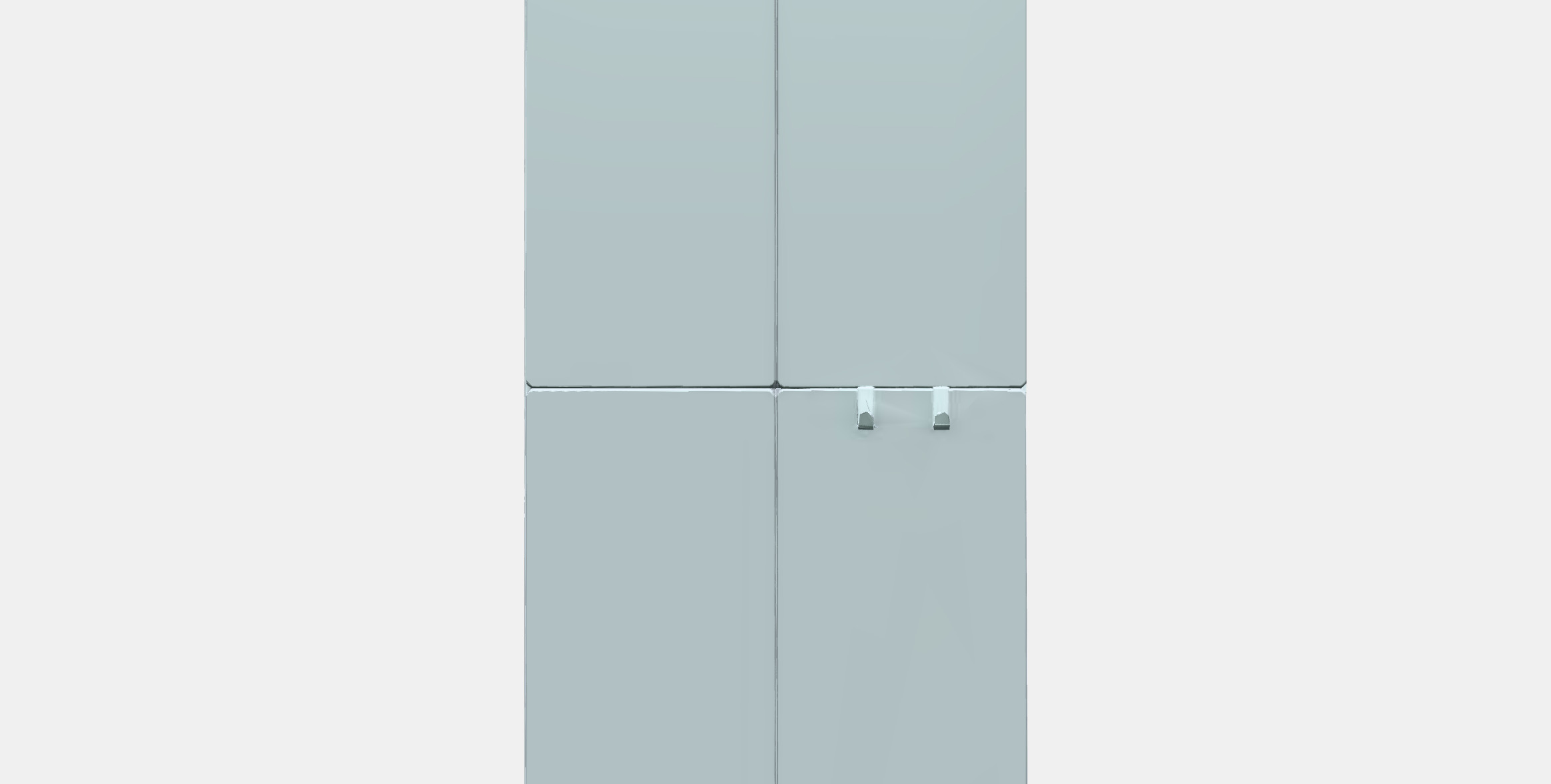 SMASTAD Wardrobe 1 Low-poly 3D model_11