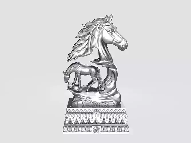 Horse Statue 3D-print file