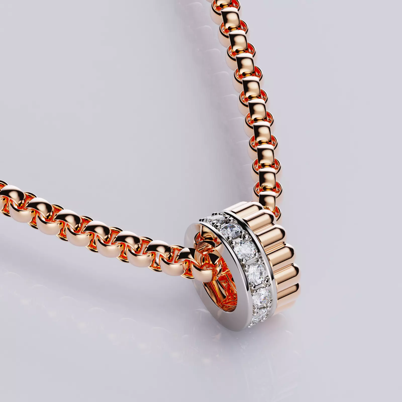 Quatre radiant edition mini pendant style 3D print model_0