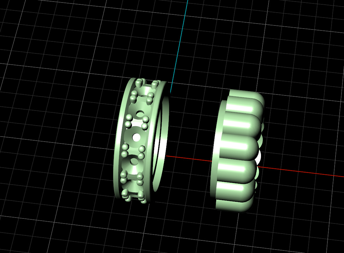 Quatre radiant edition mini pendant style 3D print model_8