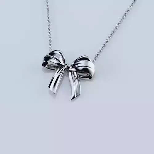 Pendant bow tie knot
