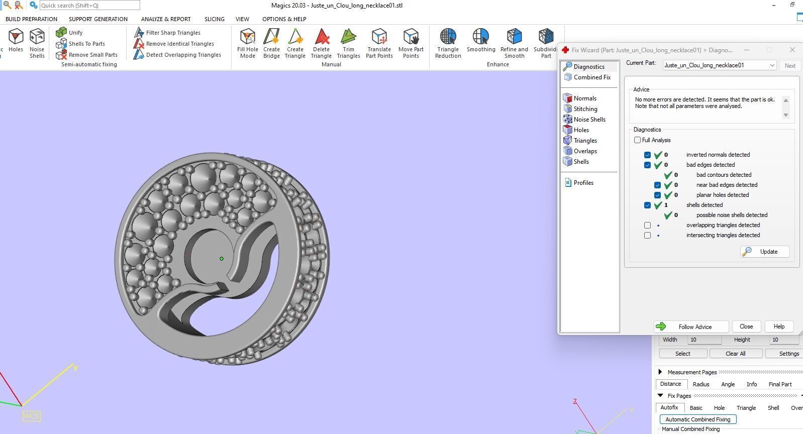 Juste Un Clau Pendant Necklace Style 3D print model_10