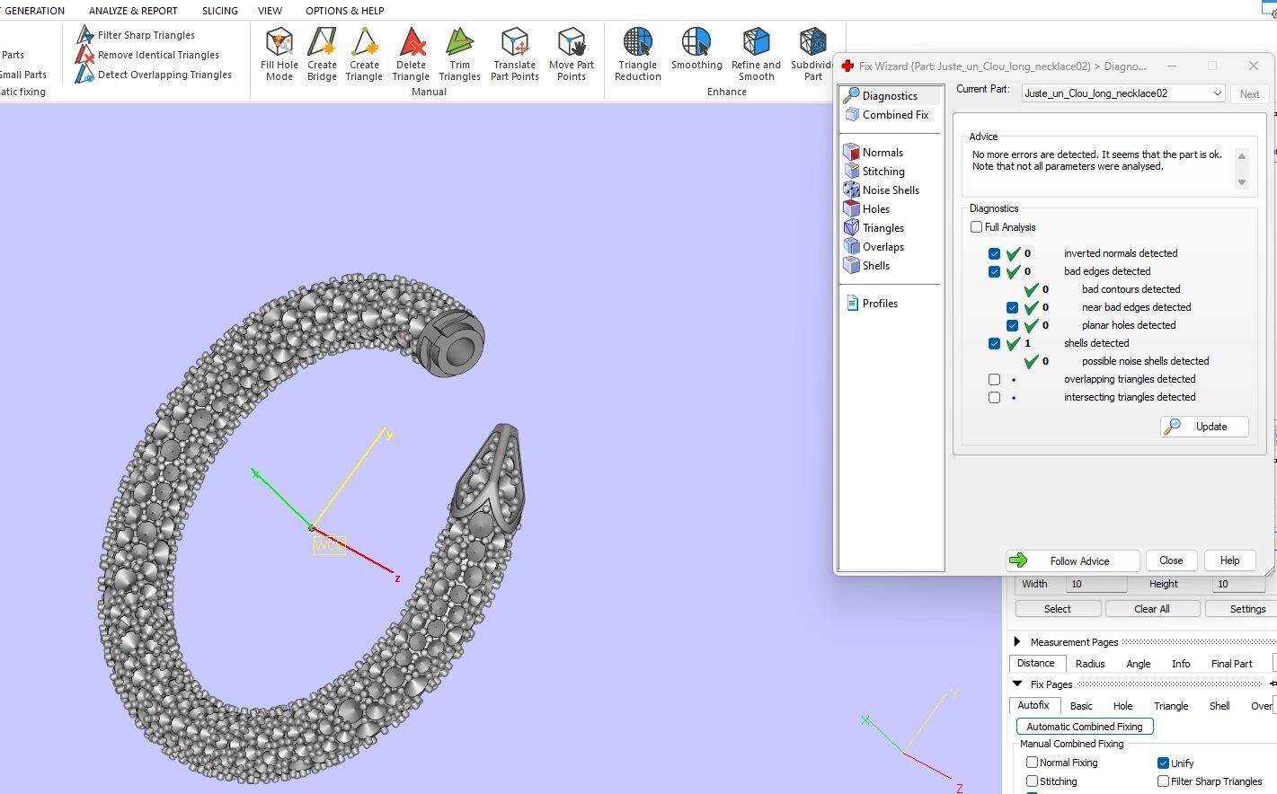 Juste Un Clau Pendant Necklace Style 3D print model_11