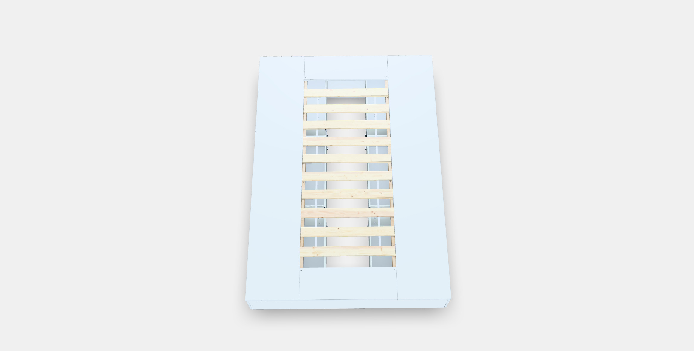 NORDLI Bed frame with storage 1 3D model_3