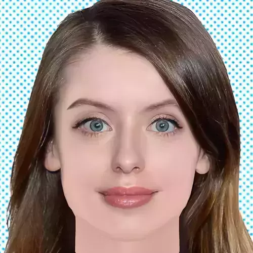 Rosie Day Head - No Hair - Low poly head for game