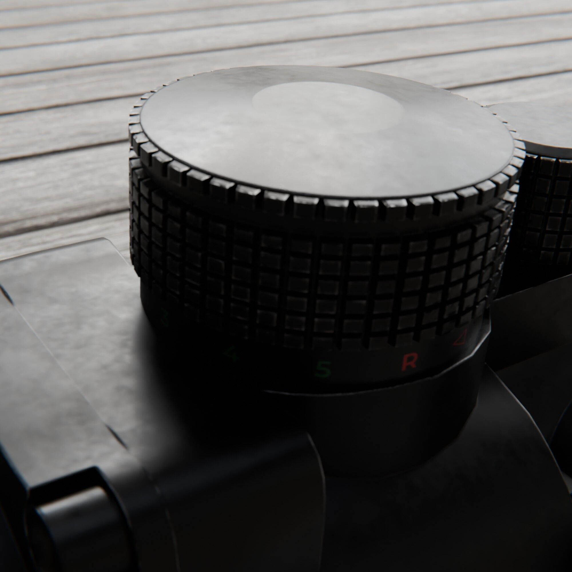 Realistic 2x Scope Low-poly 3D model_5