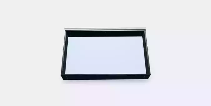 HAUGA Upholstered bed storage box 1