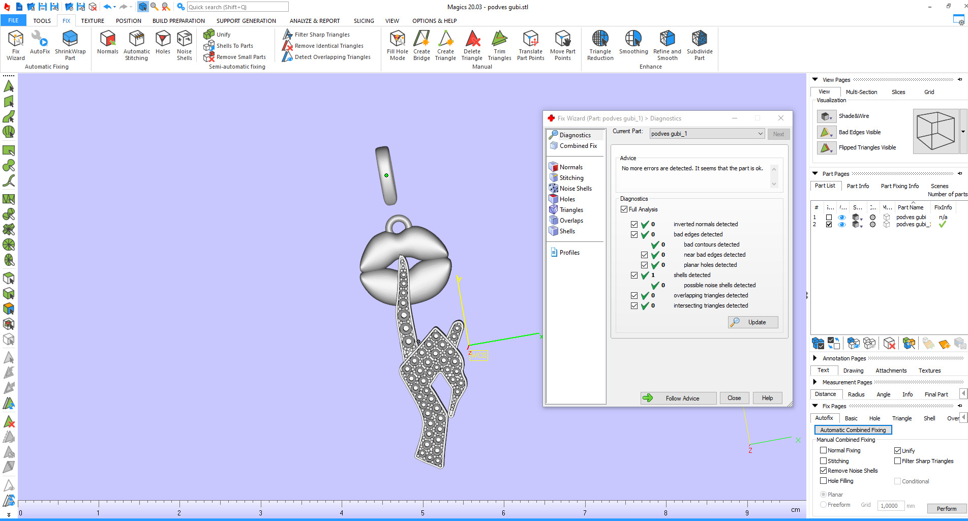 Pendant Lips 3D print model_8