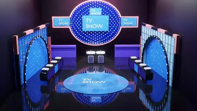 Studio of tv show