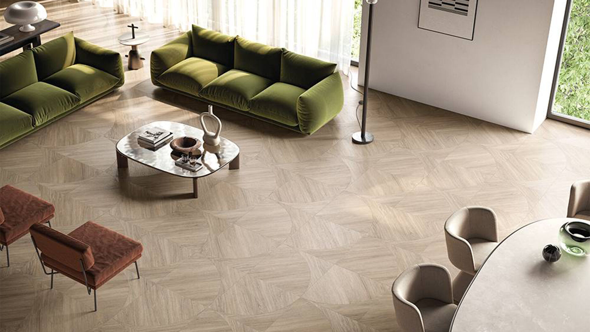 EIK Leaf 60x60 by Refin Ceramiche Texture_8