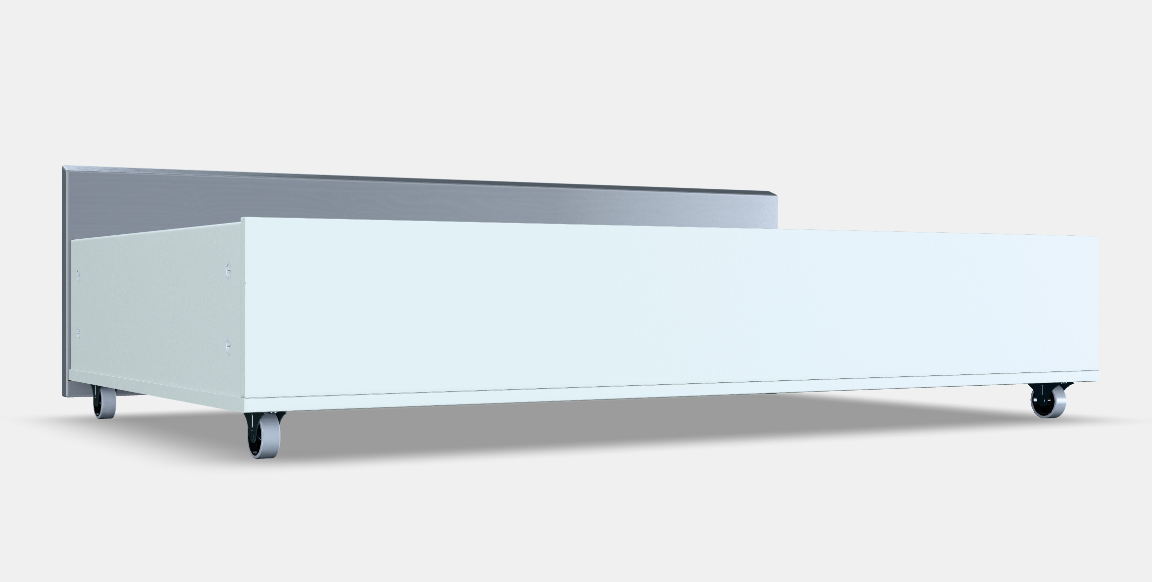 MALM Bed storage box for high bed frame 1 3D model_2