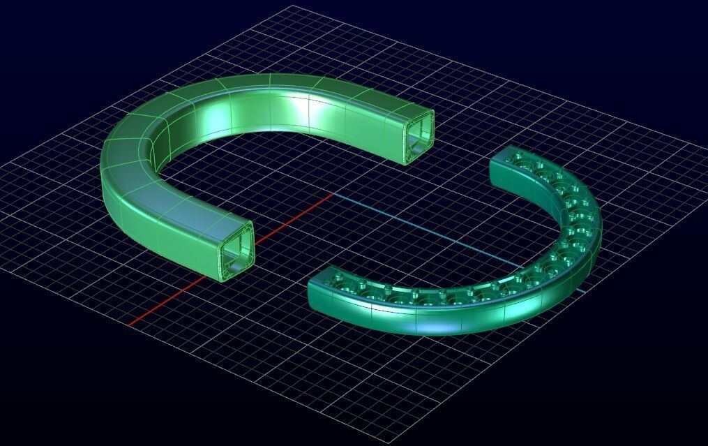 Tiffany Lock Pendant 3D print model_12