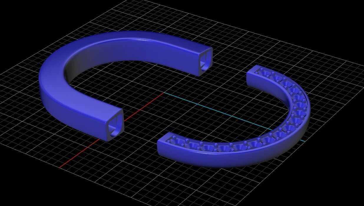 Tiffany Lock Pendant 3D print model_7