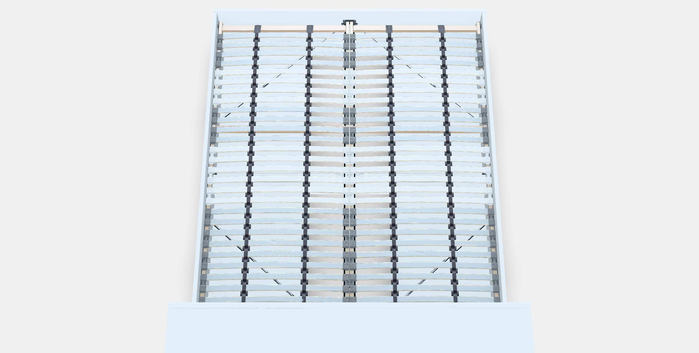 BRIMNES Bed frame w storage and headboard 4 3D model_5