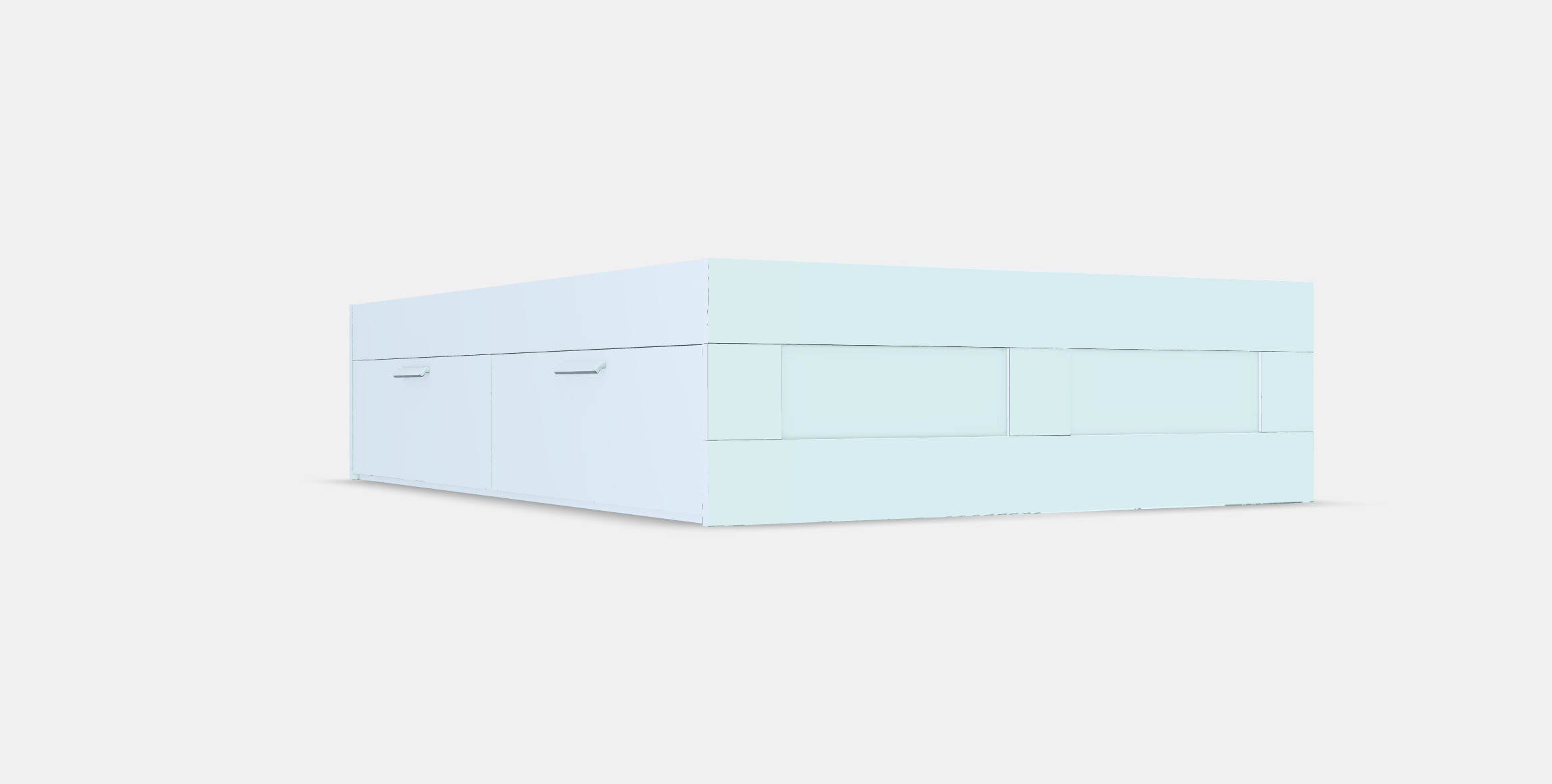 BRIMNES Bed frame with storage 1 3D model_9