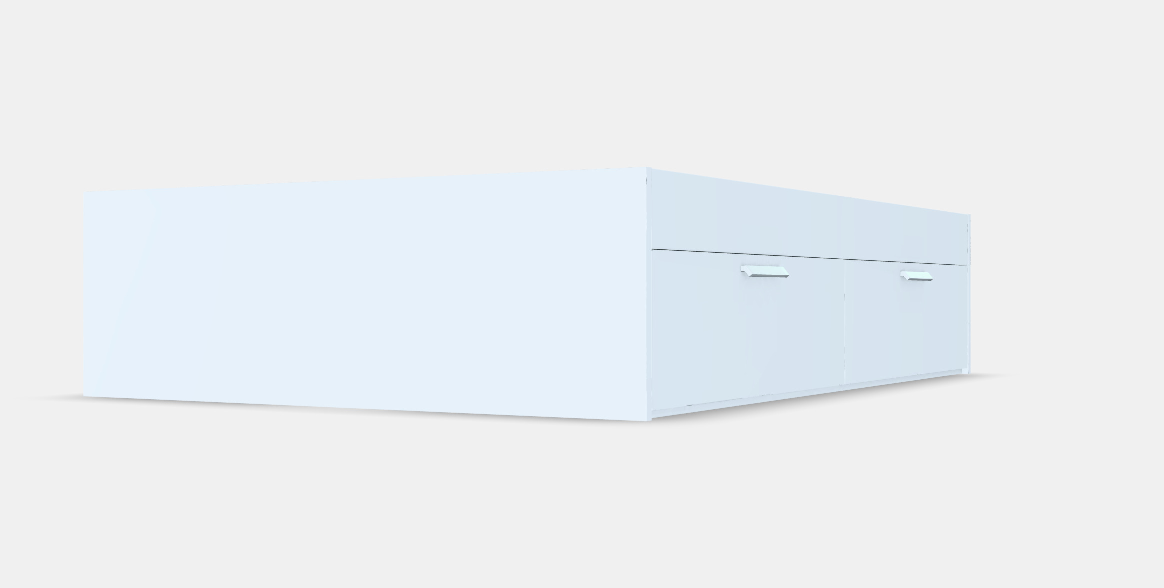 BRIMNES Bed frame with storage 1 3D model_4