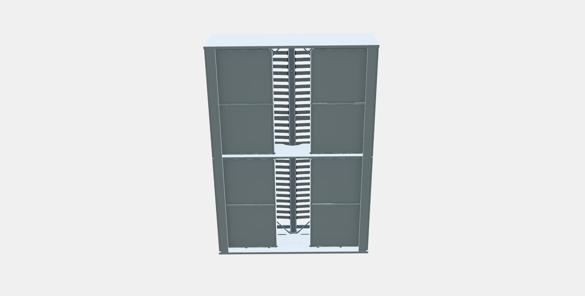 BRIMNES Bed frame with storage 1 3D model_6