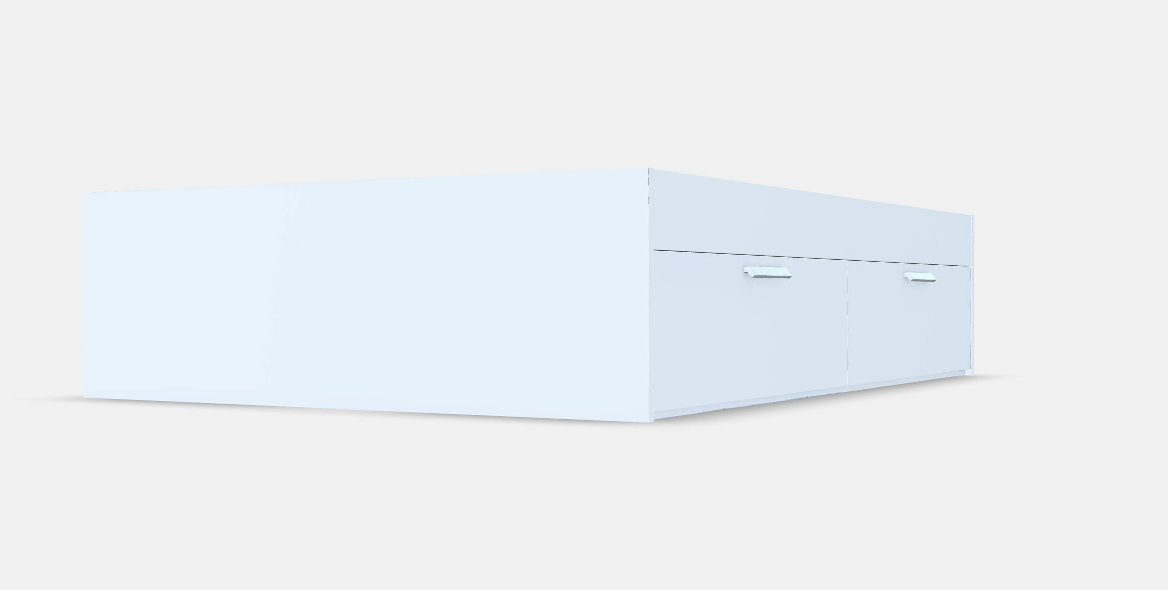 BRIMNES Bed frame with storage 2 3D model_6