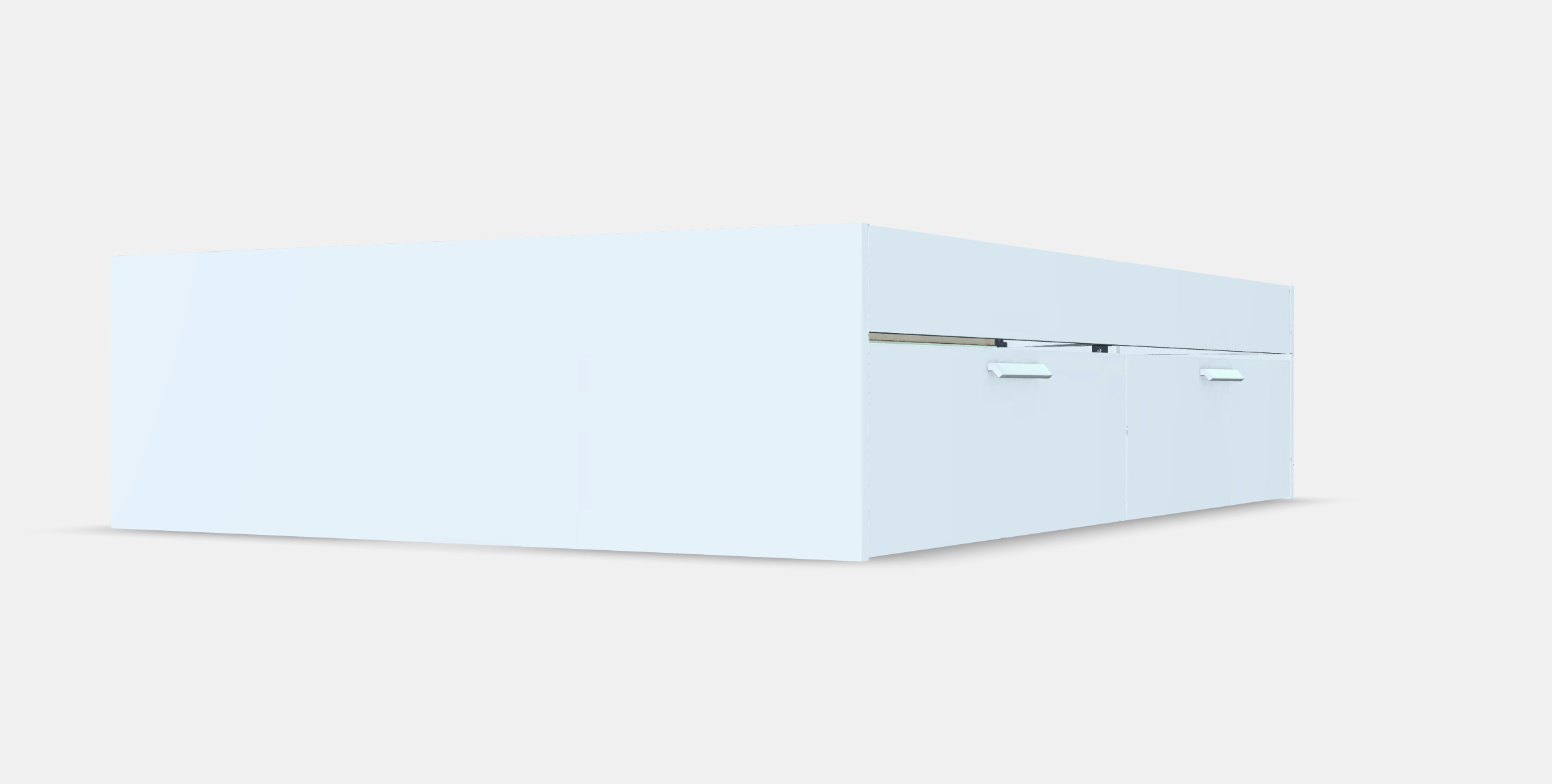 BRIMNES Bed frame with storage 3 3D model_4