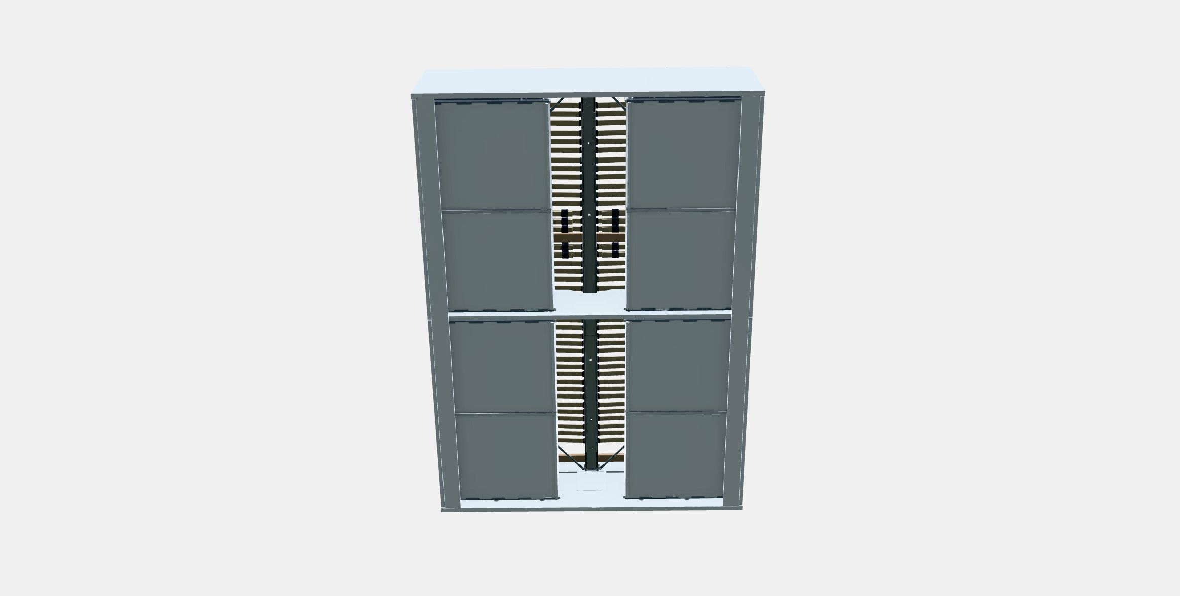 BRIMNES Bed frame with storage 3 3D model_6