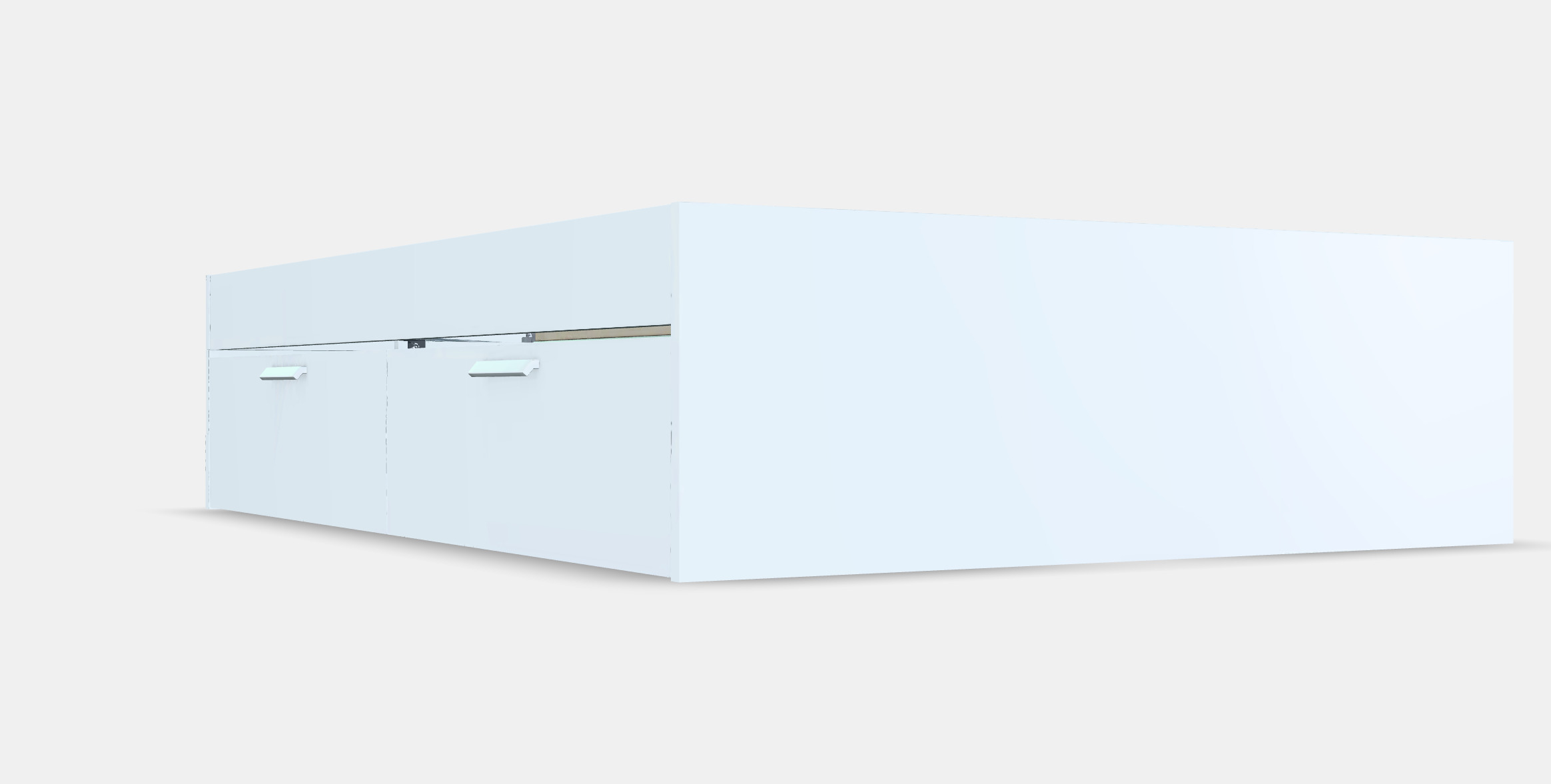 BRIMNES Bed frame with storage 3 3D model_2