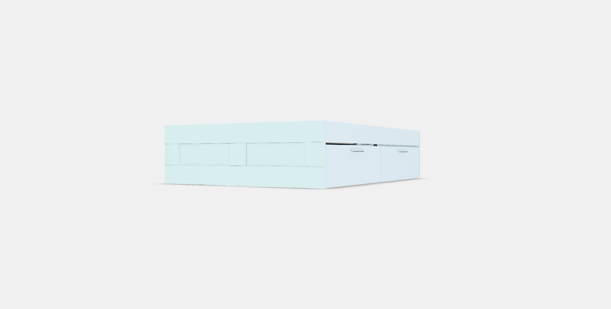 BRIMNES Bed frame with storage 3 3D model_12