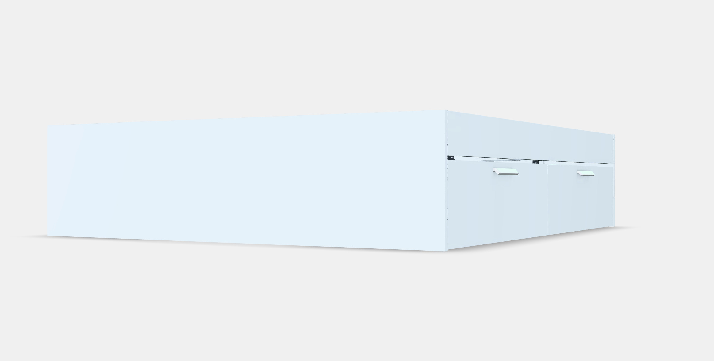 BRIMNES Bed frame with storage 5 3D model_6