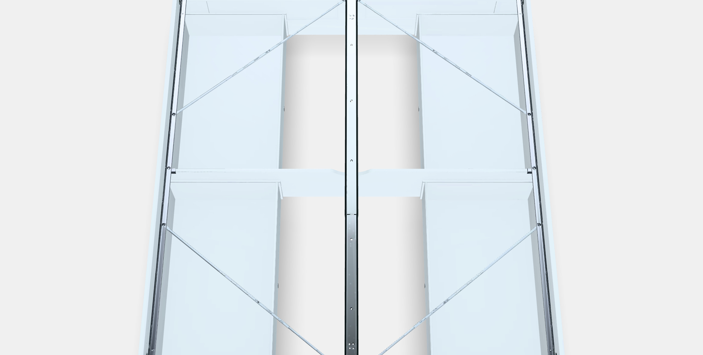 BRIMNES Bed frame with storage 5 3D model_4