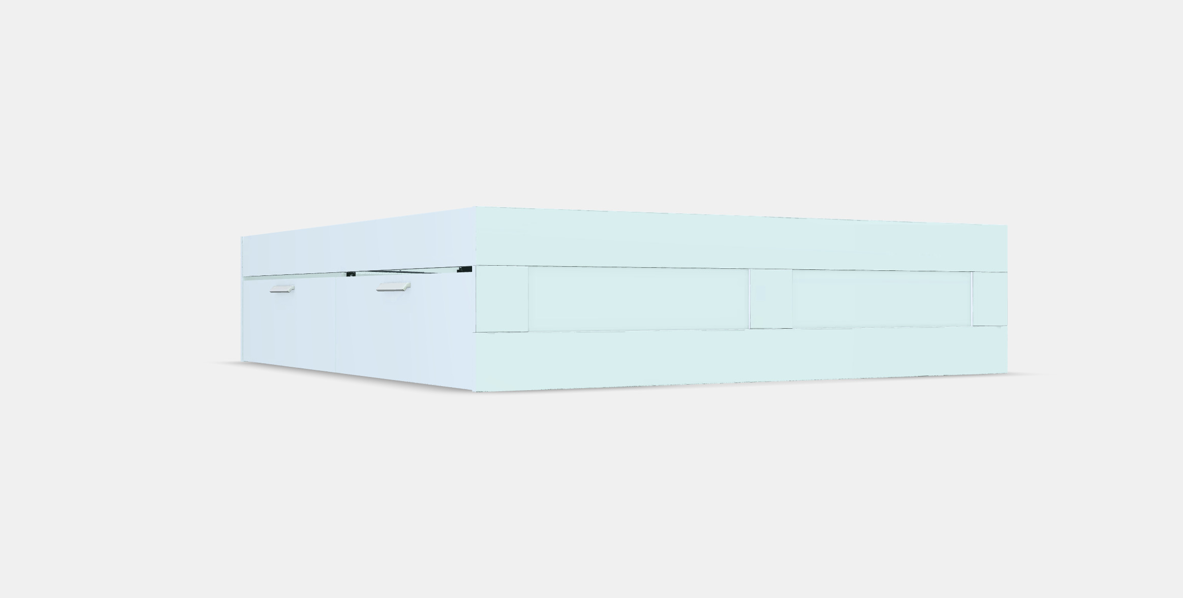 BRIMNES Bed frame with storage 5 3D model_9