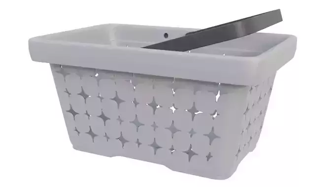 Shopping basket 22 3D model