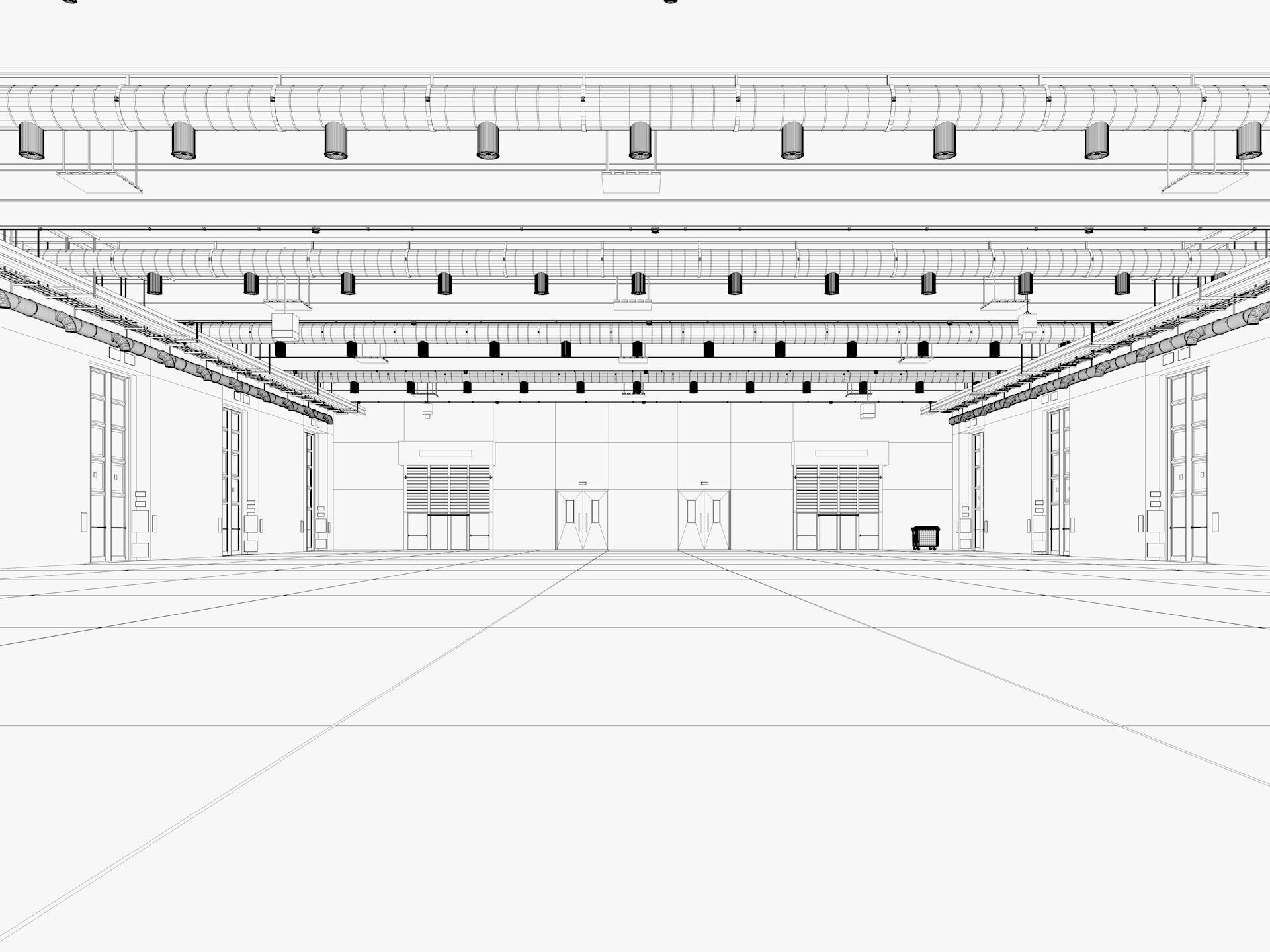 Exhibition Hall 36 3D model_10