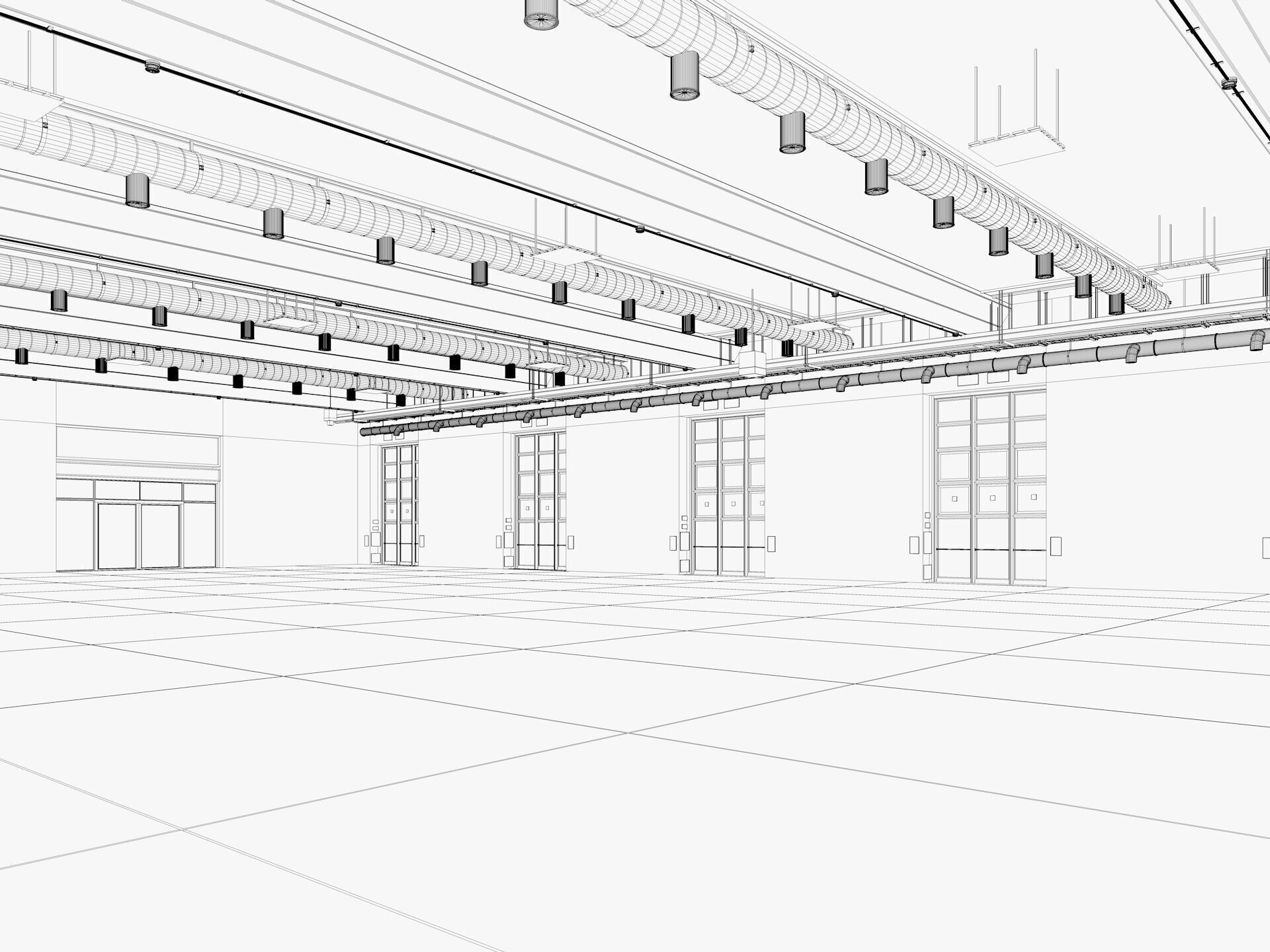 Exhibition Hall 36 3D model_13