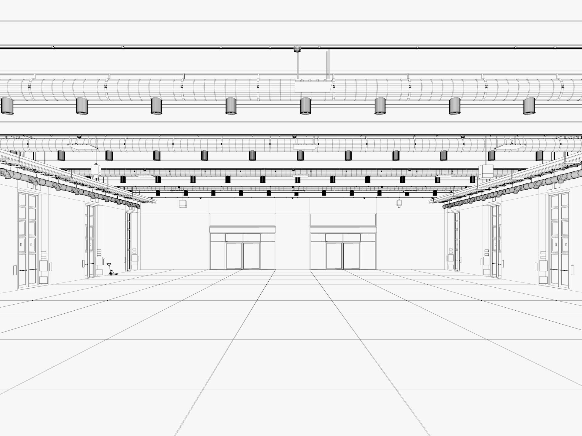 Exhibition Hall 36 3D model_17