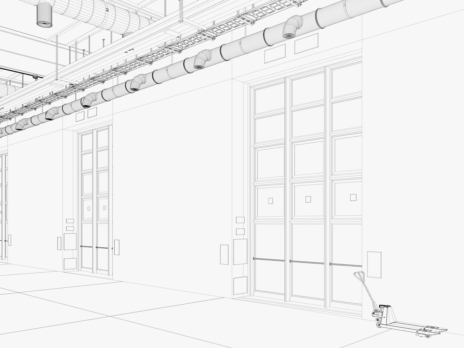 Exhibition Hall 36 3D model_11