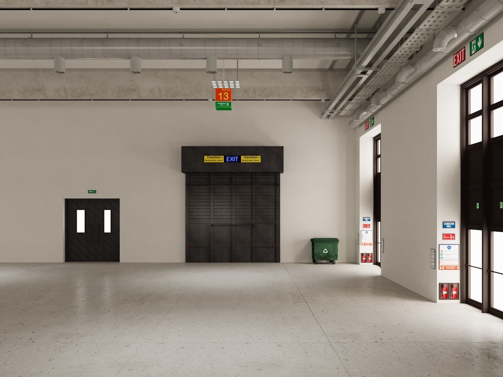 Exhibition Hall 36 3D model_6