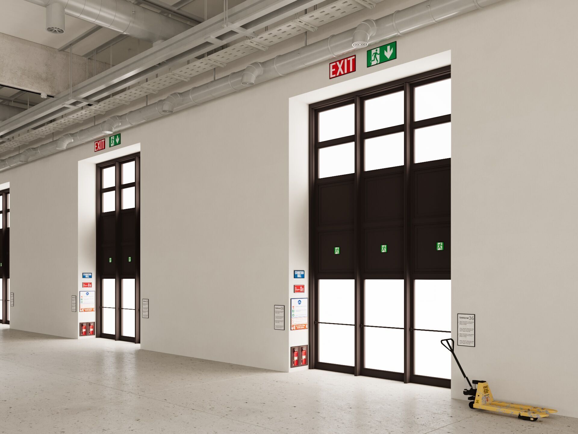 Exhibition Hall 36 3D model_2