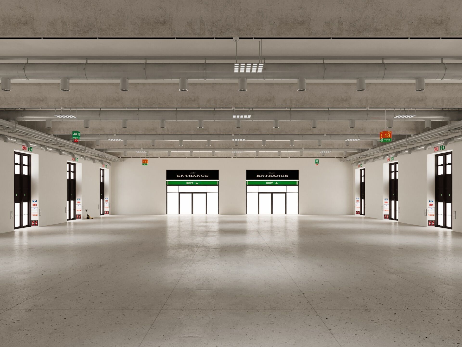 Exhibition Hall 36 3D model_8