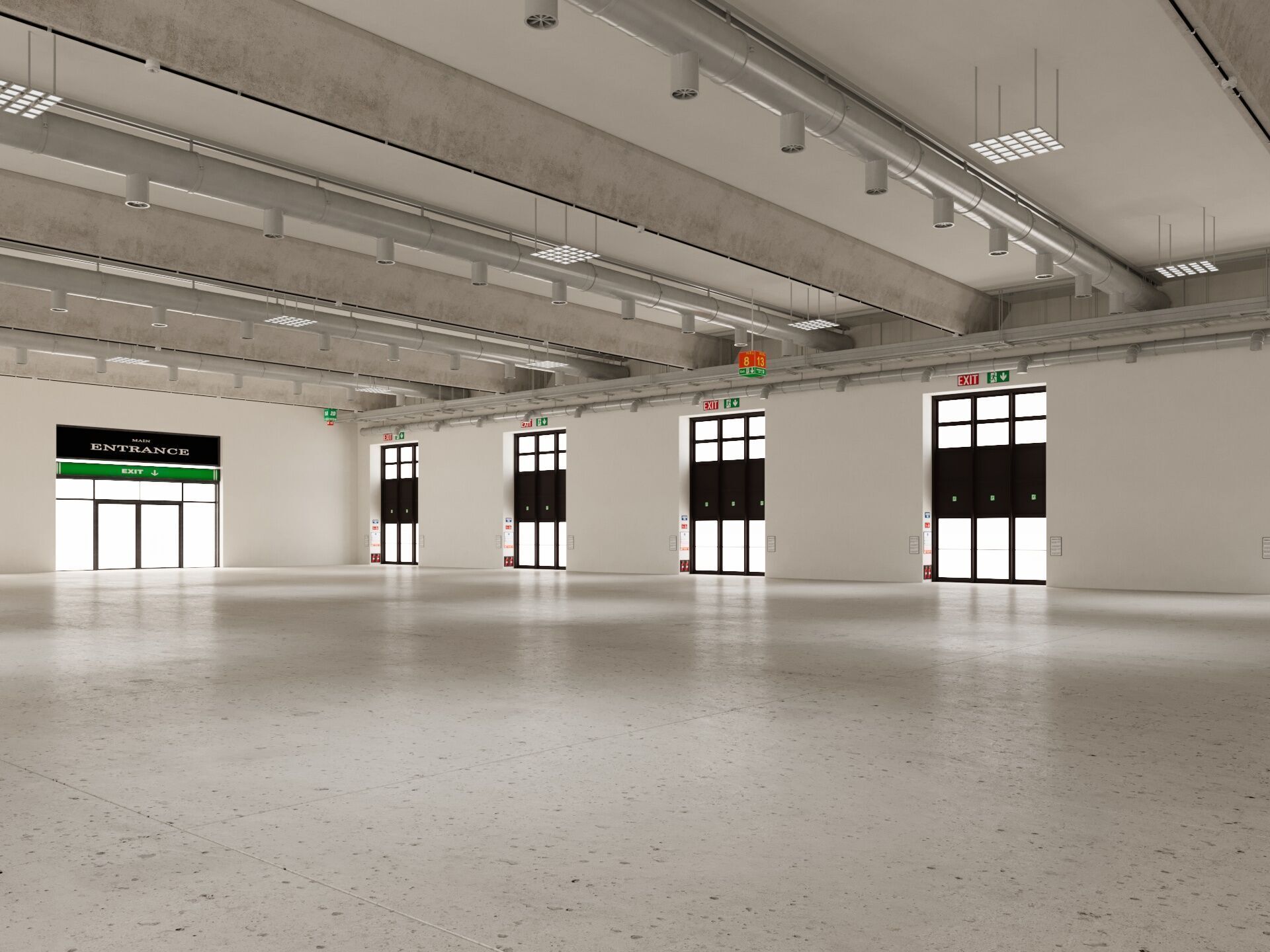 Exhibition Hall 36 3D model_4