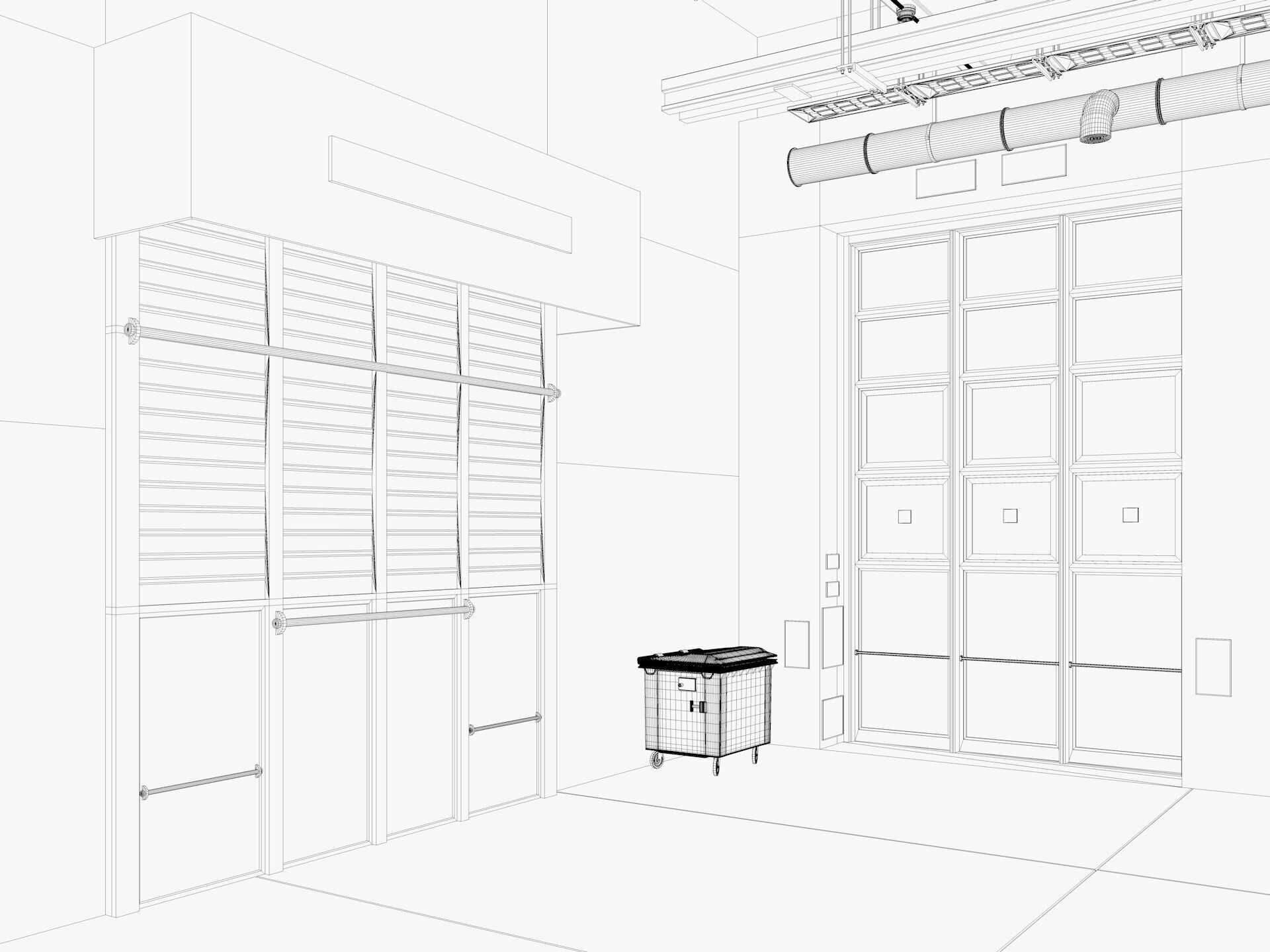 Exhibition Hall 36 3D model_14