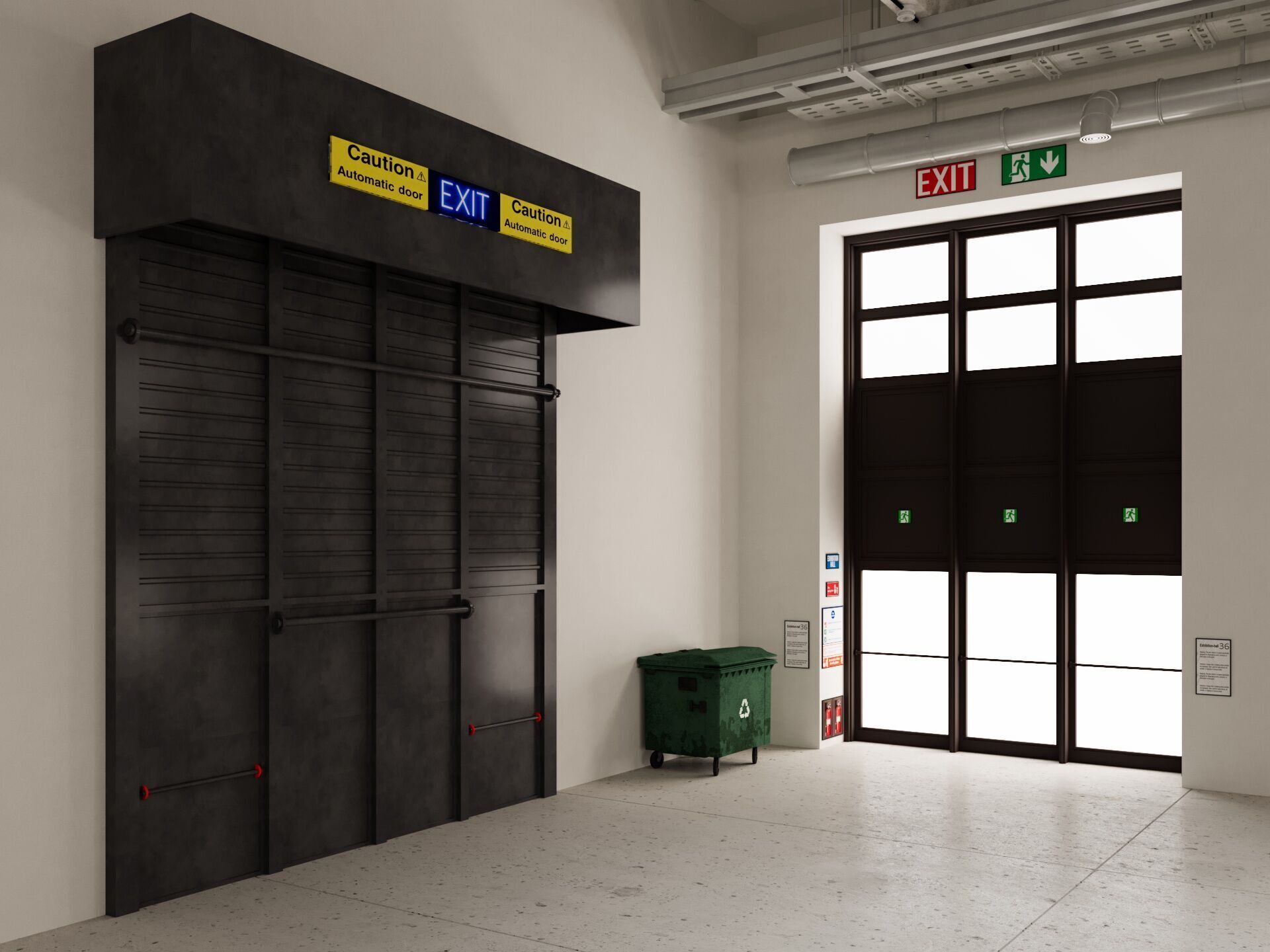 Exhibition Hall 36 3D model_5