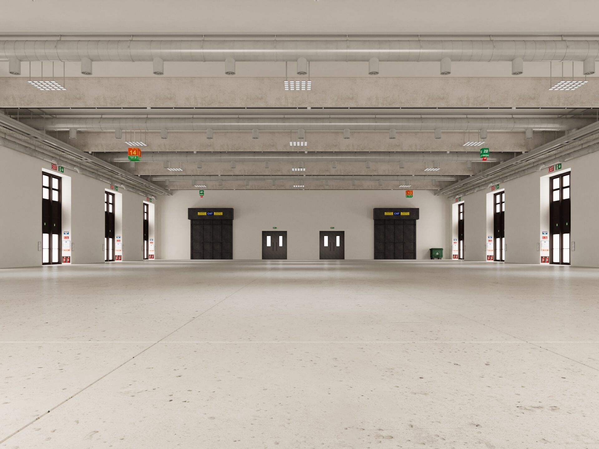 Exhibition Hall 36 3D model_1