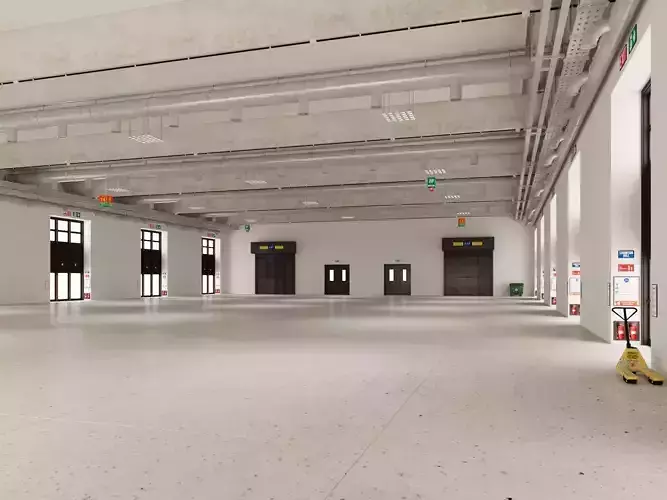 Exhibition Hall 36 3D model