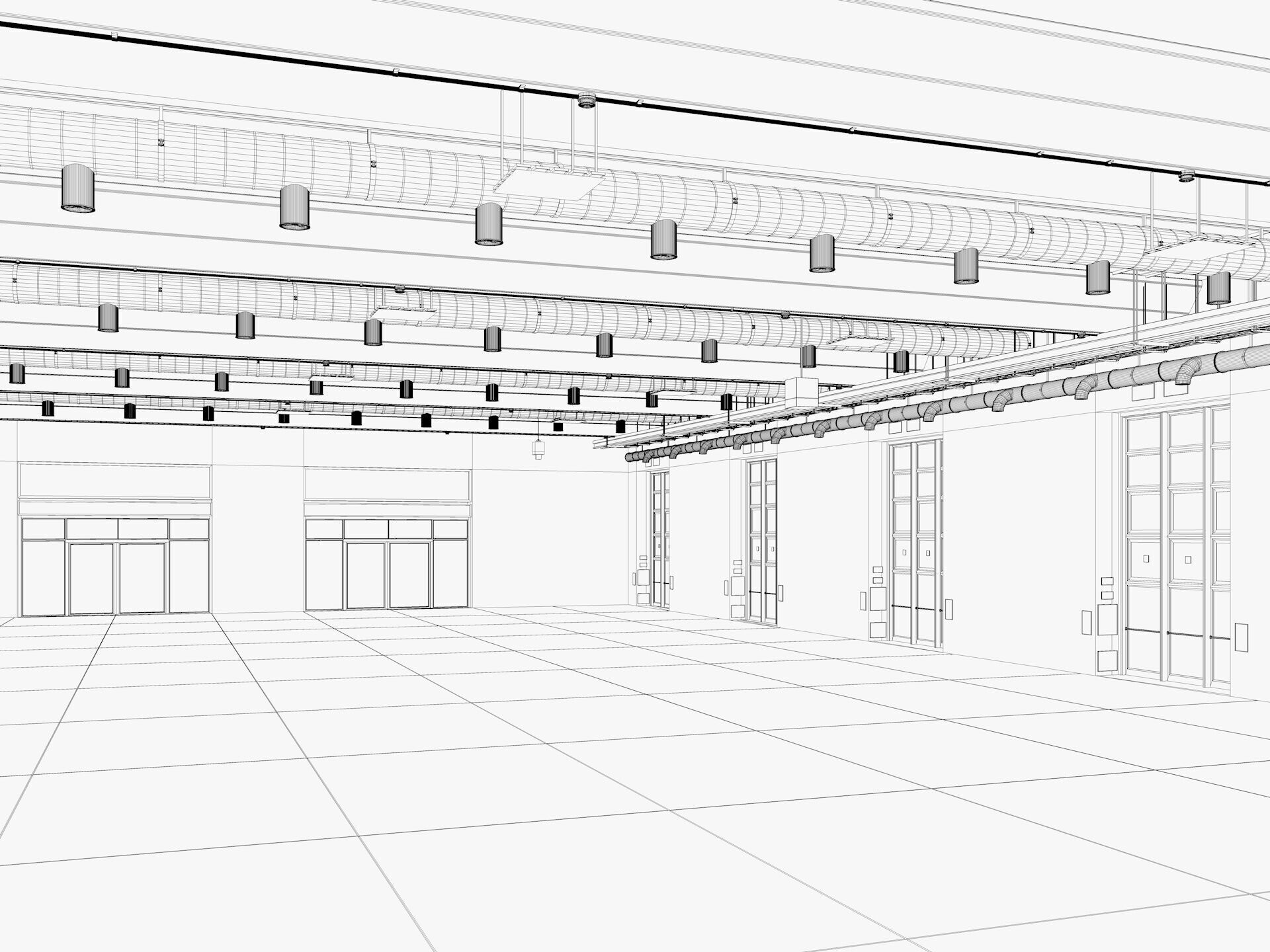 Exhibition Hall 36 3D model_16