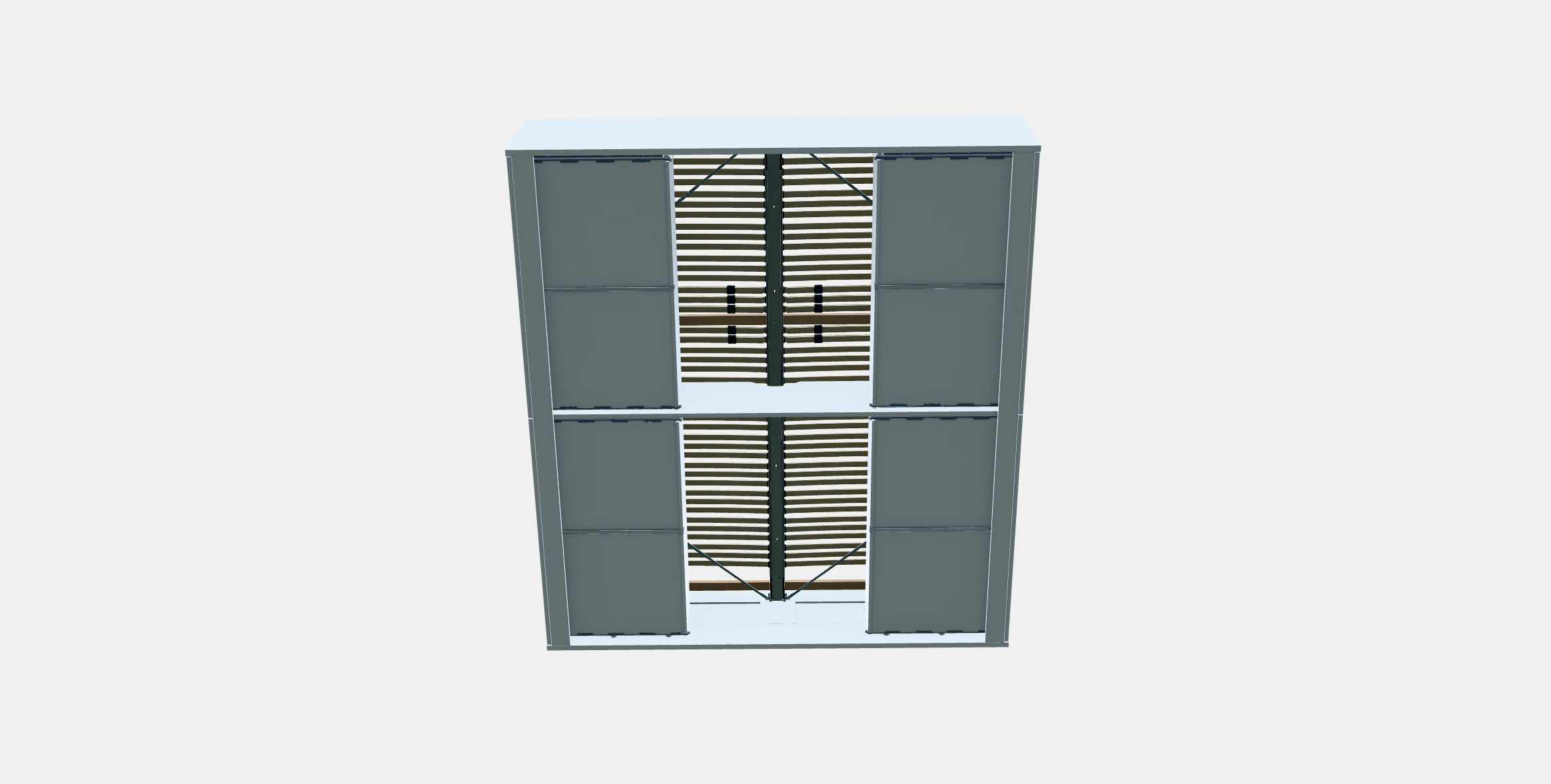 BRIMNES Bed frame with storage 6 2 3D model_6