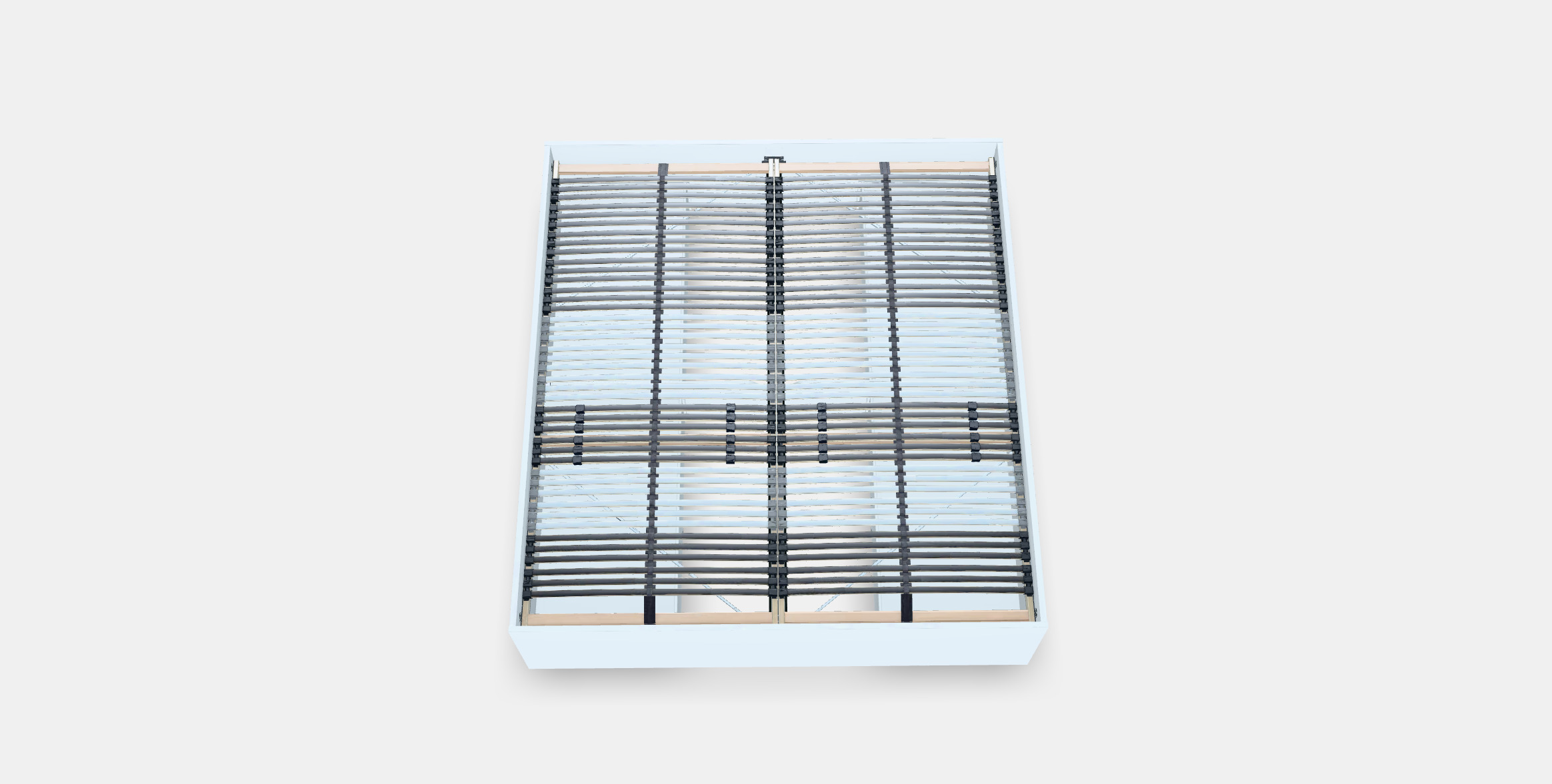 BRIMNES Bed frame with storage 6 2 3D model_4