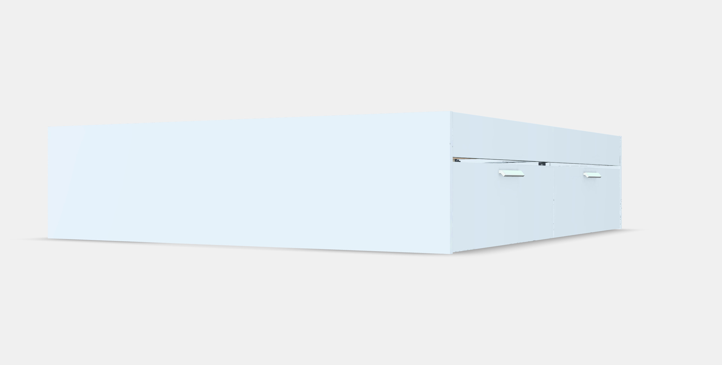 BRIMNES Bed frame with storage 6 2 3D model_5