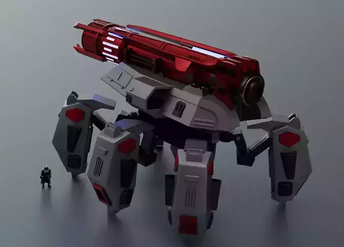 Mechabellum Scorpion 3D print model