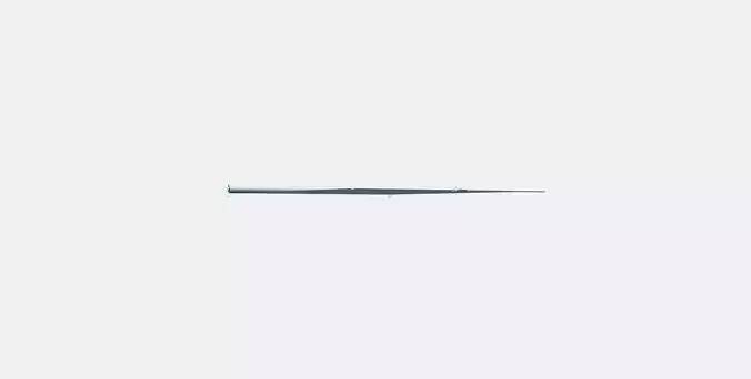 SANDVEDEL Roller blind 1 Low-poly 3D model